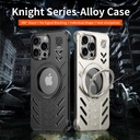 360 Rotation Magnetic Wireless Charging Kickstand Aluminum Alloy Metal Phone case Cover for iphone 16 Pro Max 15 14 13 12 Plus
