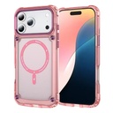 2025 Anti Fall Magnetic Acrylic Mobile Phone Case for iPhone 17 Frosted Armor Shockproof Back Cover