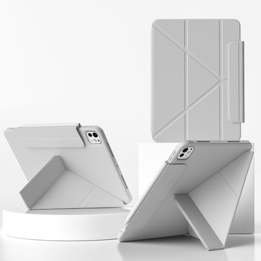 Aurora Case Y Fold for iPad Air45 Pro11 Pencil Holder Transparent